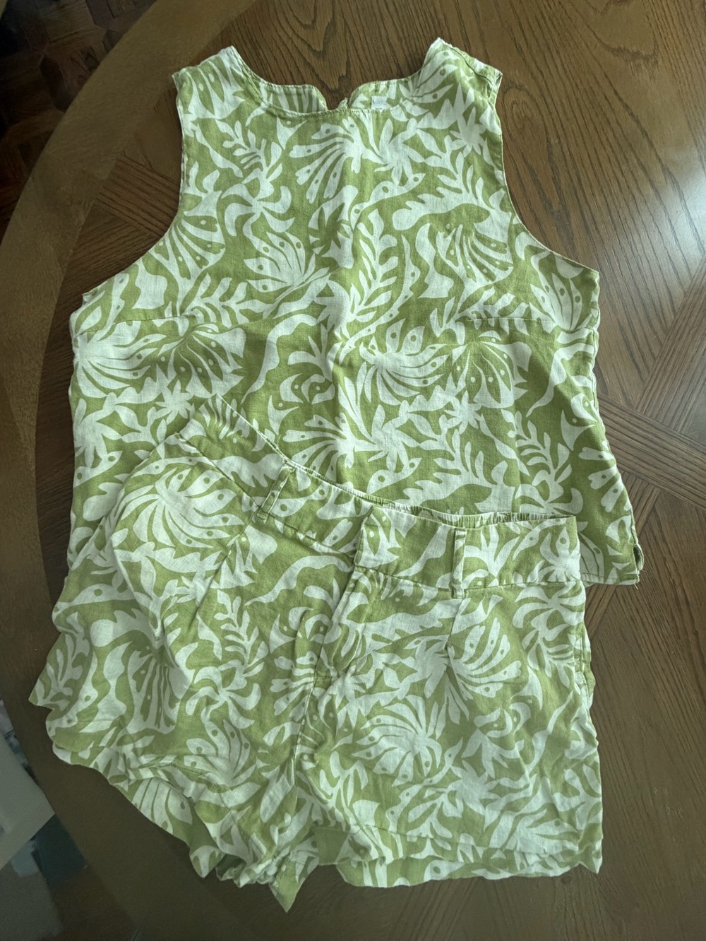 Rachel Zoe Matching 100% Linen Set